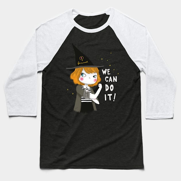 we can do it Baseball T-Shirt by violinoviola